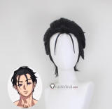 Project Charisma House Amahiko Tendo Rikai Kusanagi Fumiya Ito Ohse Minato Styled Silver Black Cosplay Wig