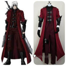 Devil May Cry 1 DMC1 Dante Red Cosplay Costume