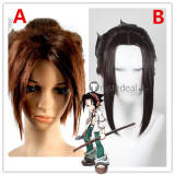 Shaman King Asakura Yoh Short Brown Styled Cosplay Wig