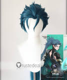 Wuthering Waves Protagonist Rover Yinlin Verina Jiyan Blue Red Blonde Cosplay Wig