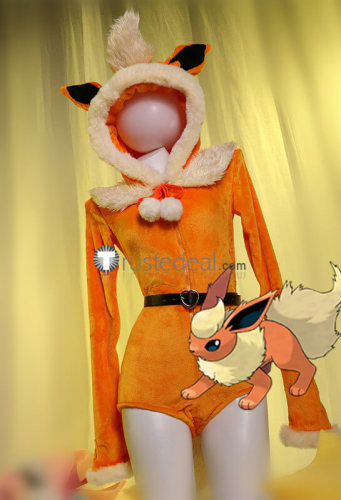 Pokemon Gijinka Gengar Flareon Vaporeon Blue Jumpsuit Swimsuit Purple Bunny Suit Cosplay Costume