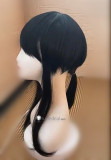 K Yatogami Kuroh Blue Black Ponytail Cosplay Wig