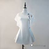 Arknights Small Kid Younger Amiya White Dress Cosplay Costume