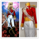 The Rose of Versailles Oscar Francois de Jarjeyes Red Cosplay Costume