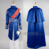 The Rose of Versailles Oscar Francois de Jarjeyes Blue Red Cosplay Costume