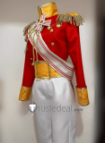 The Rose of Versailles Oscar Francois de Jarjeyes Red Cosplay Costume
