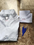 Library Of Ruina Argalia Blue White Cosplay Costume