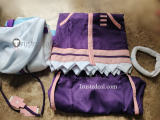 Hyperdimension Neptunia Planeptune Neptune White Purple Cosplay Costume