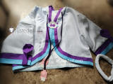 Hyperdimension Neptunia Planeptune Neptune White Purple Cosplay Costume