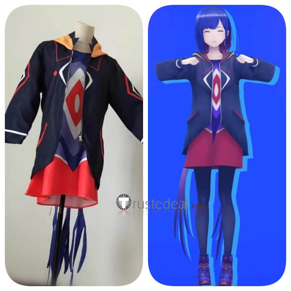 Vtuber Virtual Youtuber VWP RIM Rime Etopirika Cosplay Costume