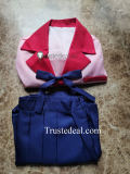 Monogatari Tsubasa Hanekawa Pink Summber School Uniform Cosplay Costume