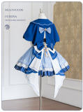 MiaowuCos Genshin Impact Furina de Fontaine Lolita Dress Cosplay Costume