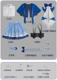 MiaowuCos Genshin Impact Furina de Fontaine Lolita Dress Cosplay Costume