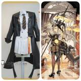 Arknights Reed The Flame Shadow Witch Black White New Skin Cosplay Costume