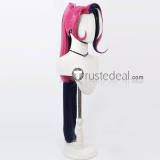 Hazbin Hotel Niffty Velvette Husk Sir Pentious Saint Repentious Black Pink Red Cosplay Wig