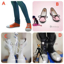 Commission Miraculous Ladybug Marinette Dupain-Cheng Adrien Agreste Cat Noir Cat Blanc White Orange Yellow Pink Cosplay Shoes