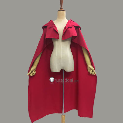 Lobotomy Corporation Library Of Ruina Little Red Riding Hooded Mercenary Red Cape Cosplay Costume