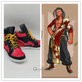 Street Fighter 6 Cammy IV El Fuerte Jamie White Red Cosplay Shoes Boots