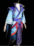 League of Legends LOL Prestige Heavenscale Ezreal Enduring Sword Talon Cosplay Costume
