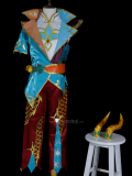 League of Legends LOL Prestige Heavenscale Ezreal Enduring Sword Talon Cosplay Costume