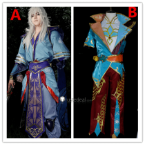 League of Legends LOL Prestige Heavenscale Ezreal Enduring Sword Talon Cosplay Costume