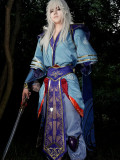 League of Legends LOL Prestige Heavenscale Ezreal Enduring Sword Talon Cosplay Costume