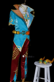League of Legends LOL Prestige Heavenscale Ezreal Enduring Sword Talon Cosplay Costume