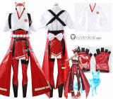 Overwatch 2 Kiriko Kamori Red Cosplay Costume