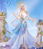 ChuShouMao Genshin Impact Fontaine Goddess Focalors Furina Fanart Cosplay Costume