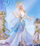 ChuShouMao Genshin Impact Fontaine Goddess Focalors Furina Fanart Cosplay Costume