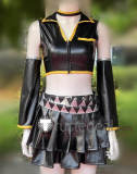 Vocaloid Project DIVA Kagamine Rin Punkish Cosplay Costume