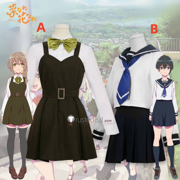 Narenare Cheer for You Nodoka Otani Suzuha Obunai School Uniform Cosplay Costume