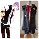 Diabolik Lovers Sakamaki Kanato Haunted Dark Bridal Casual Cosplay Costume