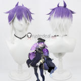 Touken Ranbu Jikkyuu Mitsutada Minamoto Kiyomaro Taikei Naotane Purple Silver Black Cosplay Wig