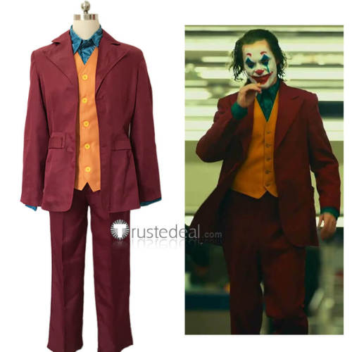2019 Movie Joker Red Cosplay Costume 2