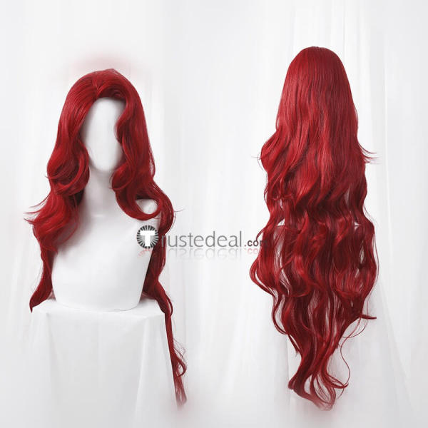 Uta no Prince-sama Shibuya Tomochika Red Curly Cosplay Wig