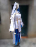 Charlotte Sister Vibrastar Figure Nun White Cosplay Costume