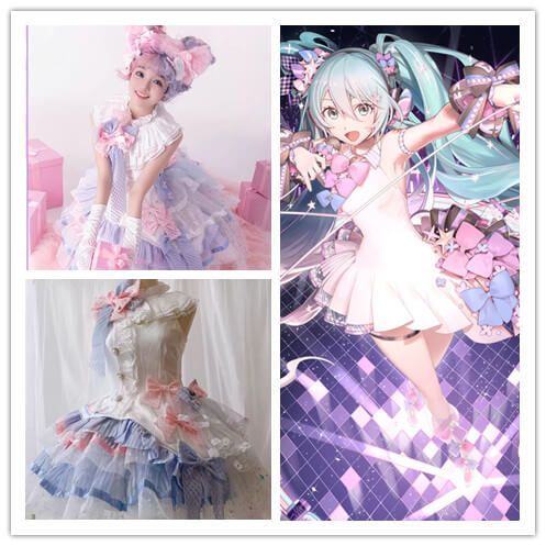 Confession Balloon x Hatsune Miku Be the One Collab Sweet Lolita Dress