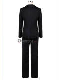 Library Of Ruina Roland Black Suit Mask Cosplay Costume