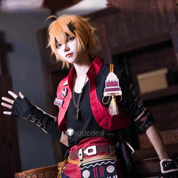 Genshin Impact Thoma Cosplay Costume