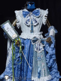 Touhou Project Kochiya Sanae Lolita Dress Cosplay Costume 2
