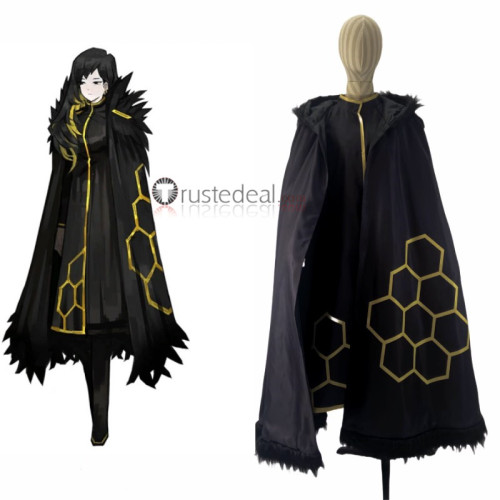 Library Of Ruina Binah Librarian Arbiter Black Cosplay Costume