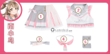 Love Live School Idol Festival Cheerleader Girl Nico Yazawa Kotori Nozomi Tojo Eli Hanayo Honoka Maki Rin Umi Cosplay Costume