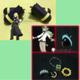 Pokemon Cynthia N Cosplay Hair Accessories Headwear Necklace Wrist Accessories Props