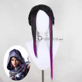 Tekken Kunimitsu II Eliza Leo Kliesen Zafina Black Prestyled Cosplay Wig