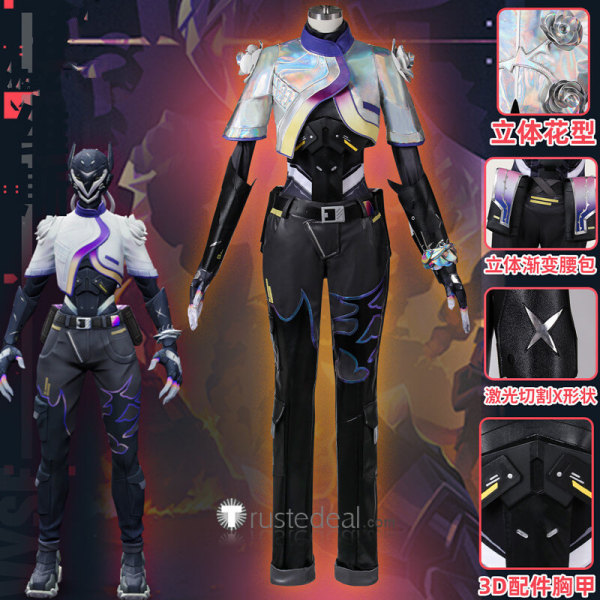 Valorant Agent Vyse Cosplay Costume