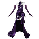 Fate Grand Order FGO Jeanne D'Arc Alter Holy Night Dinner Purple Gown Cosplay Costume