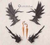 Arknights Logos Black Cosplay Costume