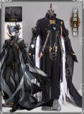 Arknights Logos Black Cosplay Costume