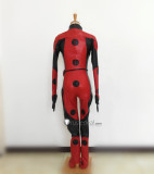 Miraculous Tales of Ladybug Cat Noir 3 Reflekdoll Adrien Mister Bug Black Red Bodysuit Superhero Cosplay Costume